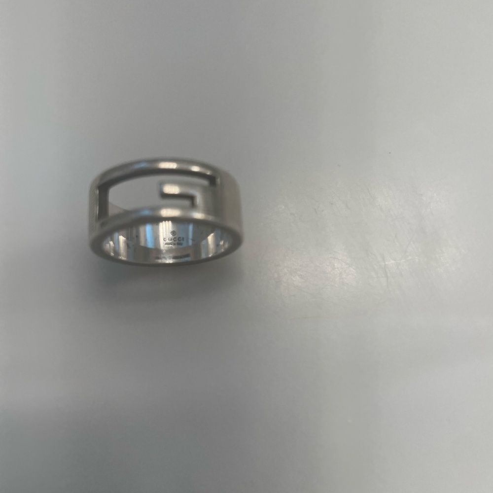 Lovely used Gucci 925 Polished Silver Band - Picture 7 of 11